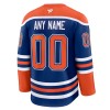 Dresovi Edmonton Oilers 2024-25 Fanatics Premium Custom Domaći Plava - Muške
